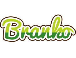 Branko golfing logo