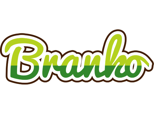 Branko golfing logo