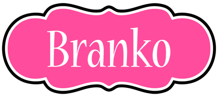 Branko invitation logo