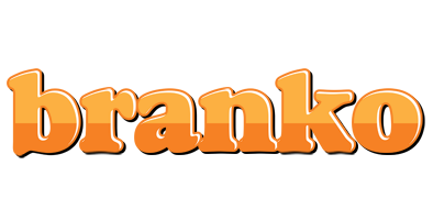 Branko orange logo