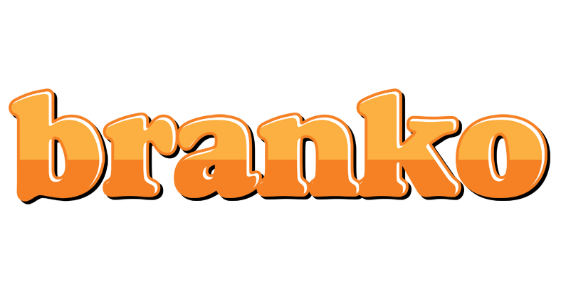 Branko orange logo