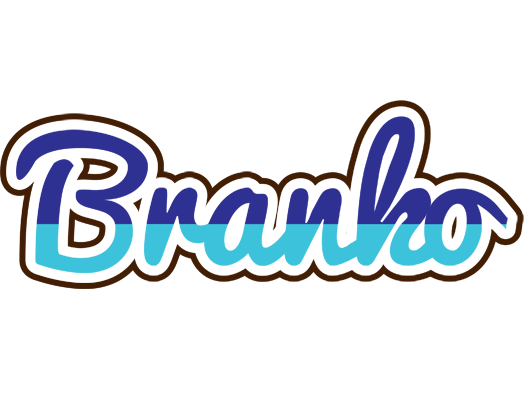 Branko raining logo