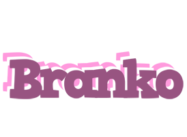 Branko relaxing logo