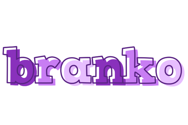 Branko sensual logo