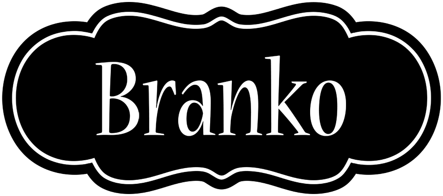 Branko welcome logo