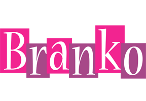 Branko whine logo