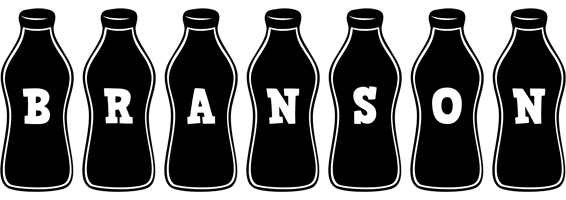 Branson bottle logo