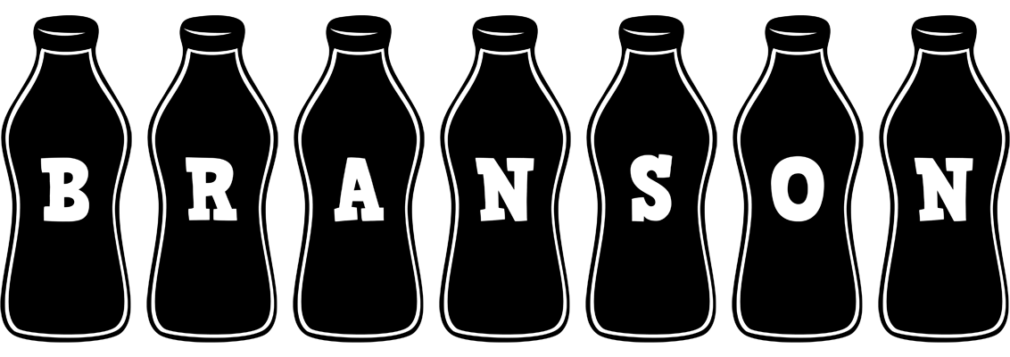 Branson bottle logo