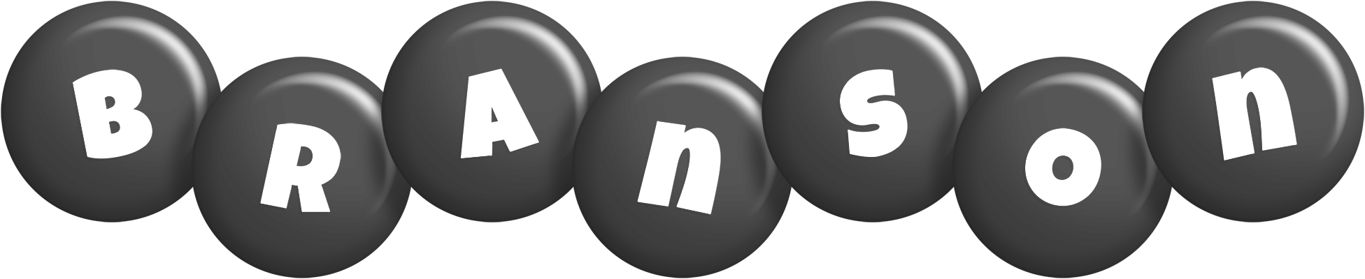 Branson candy-black logo
