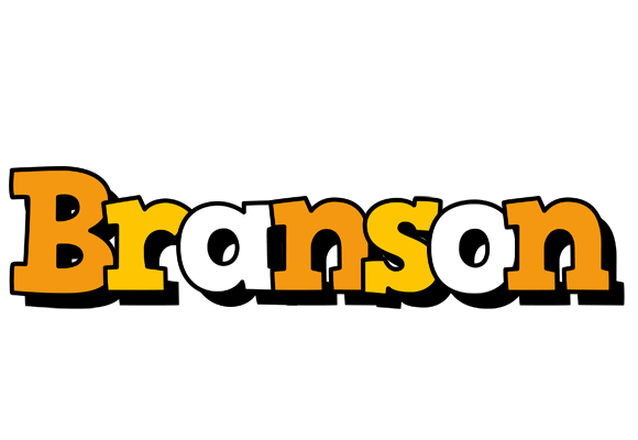 Branson cartoon logo