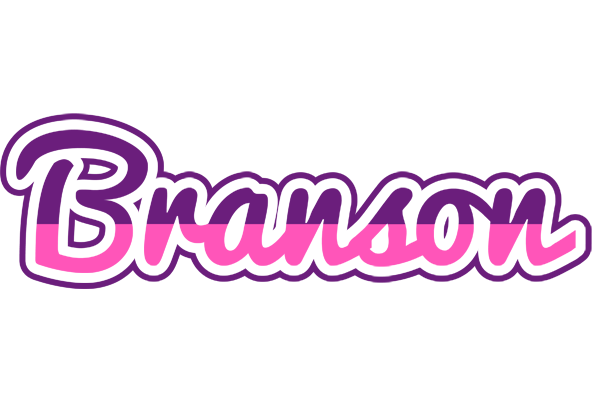 Branson cheerful logo