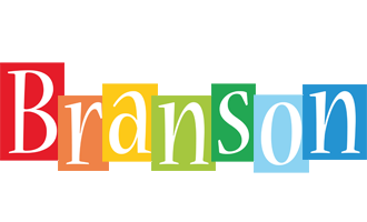 Branson colors logo