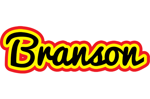 Branson flaming logo