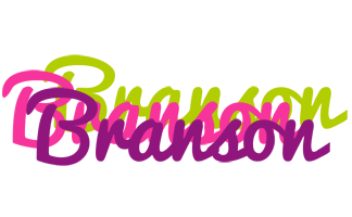 Branson flowers logo