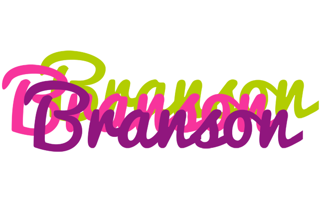 Branson flowers logo