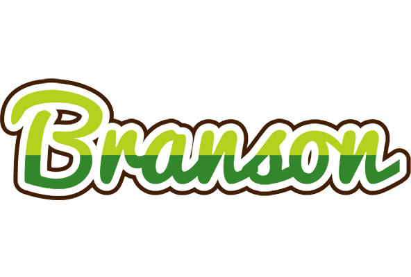 Branson golfing logo
