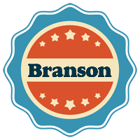 Branson labels logo