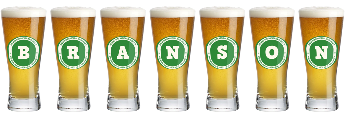 Branson lager logo