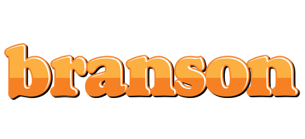 Branson orange logo