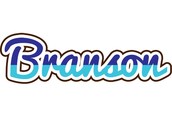 Branson raining logo