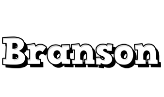 Branson snowing logo