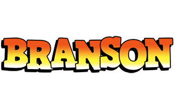 Branson sunset logo