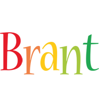 Brant birthday logo