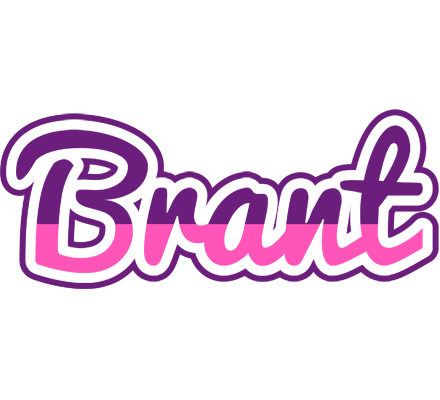 Brant cheerful logo