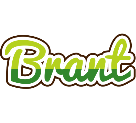 Brant golfing logo
