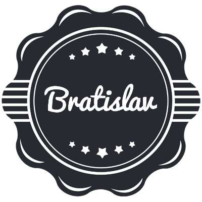 Bratislav badge logo
