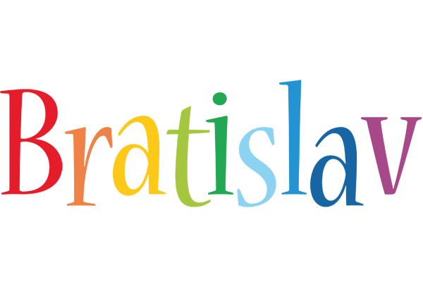 Bratislav birthday logo