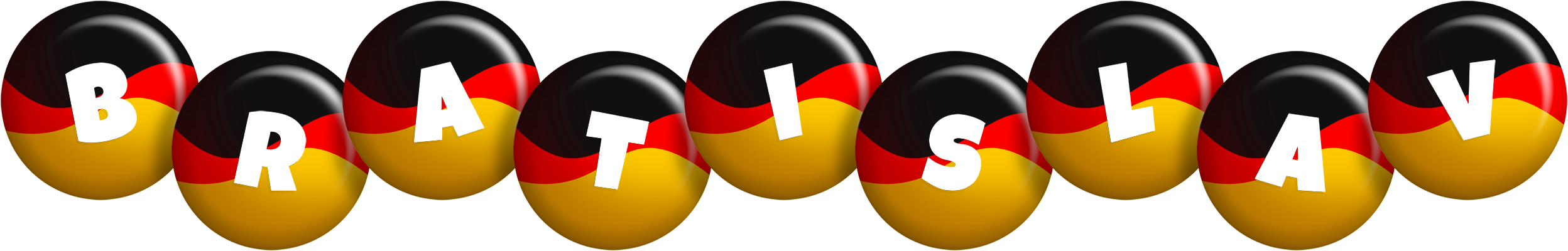 Bratislav german logo