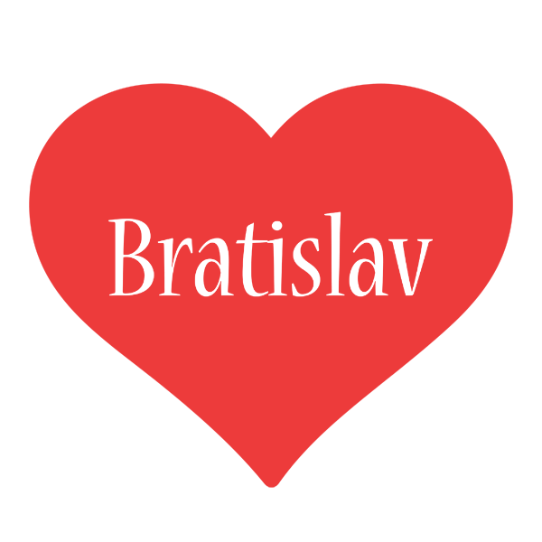 Bratislav love logo