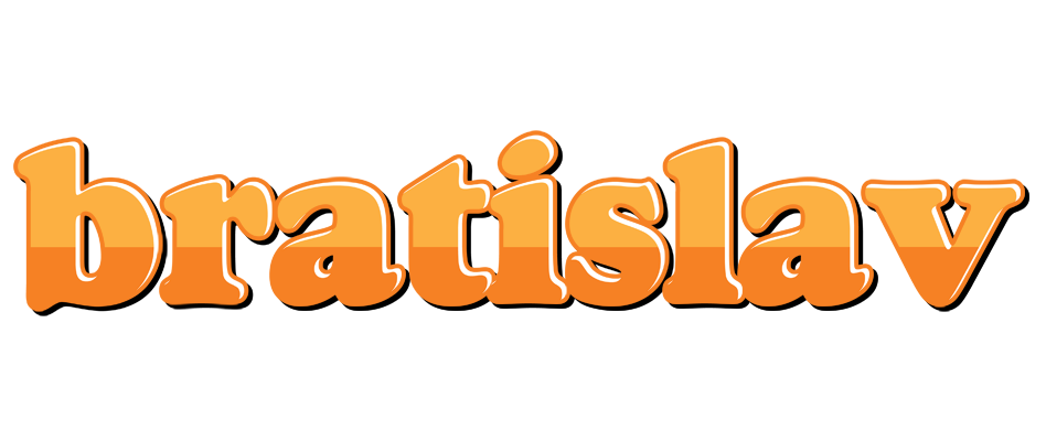 Bratislav orange logo