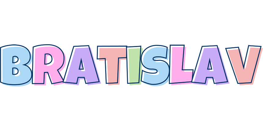 Bratislav pastel logo