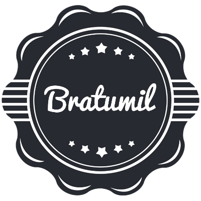 Bratumil badge logo