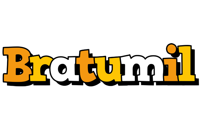 Bratumil cartoon logo