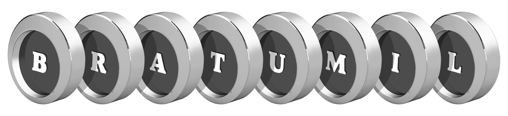 Bratumil coins logo
