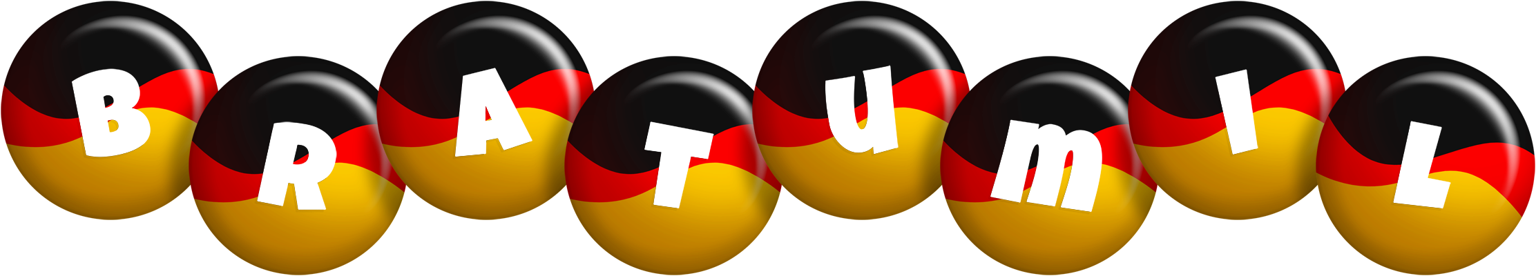 Bratumil german logo