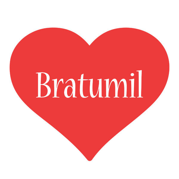 Bratumil love logo