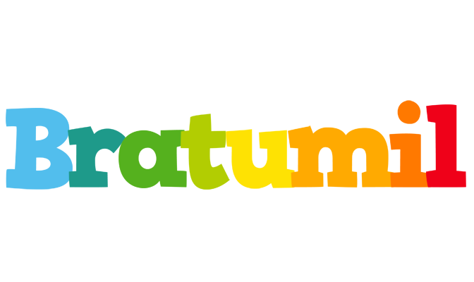 Bratumil rainbows logo