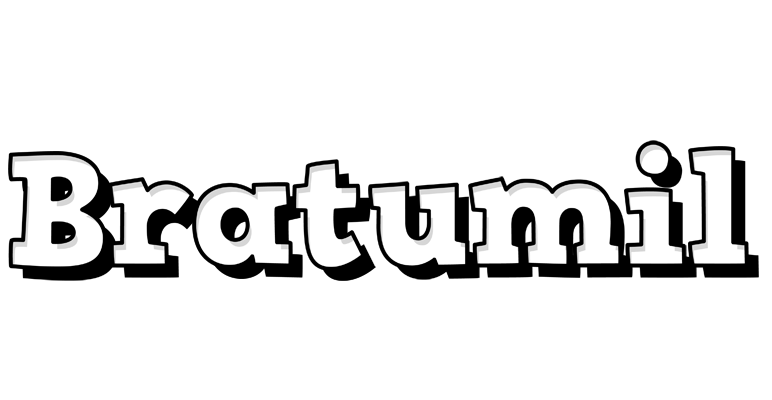 Bratumil snowing logo