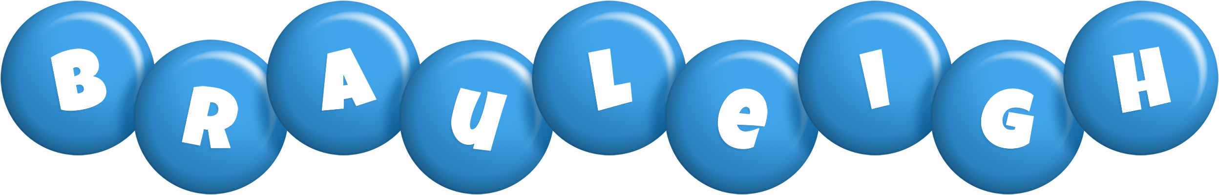 Brauleigh candy-blue logo