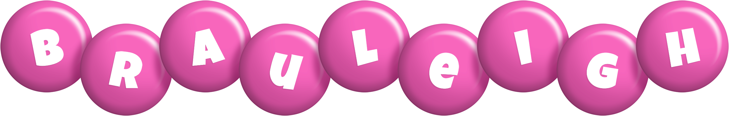 Brauleigh candy-pink logo