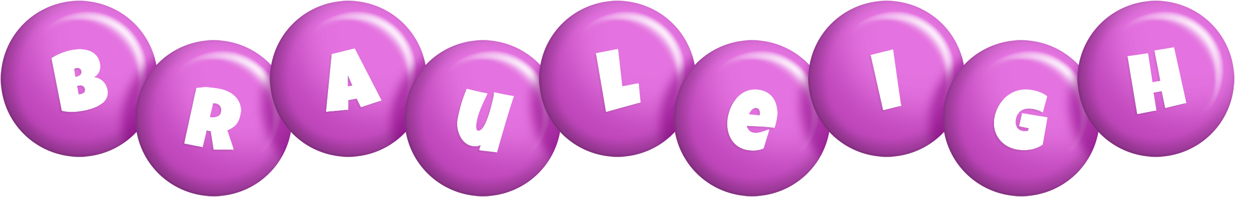 Brauleigh candy-purple logo