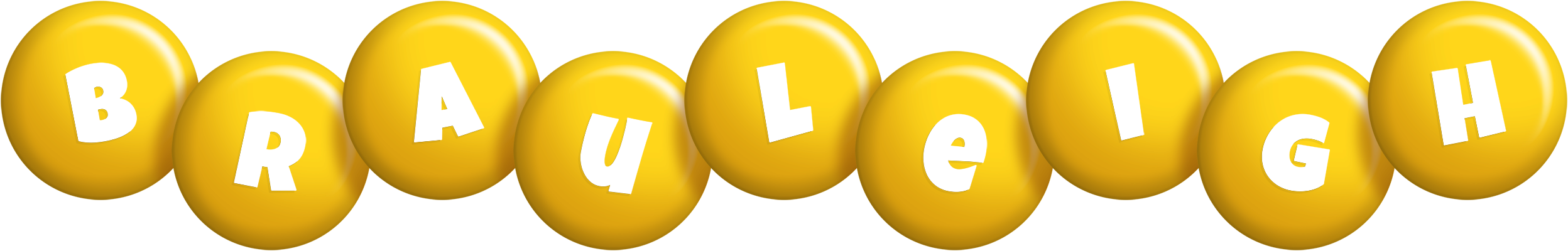 Brauleigh candy-yellow logo