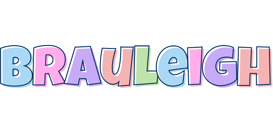 Brauleigh pastel logo