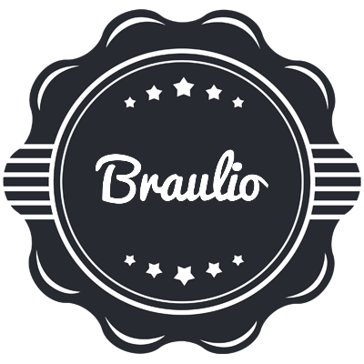 Braulio badge logo