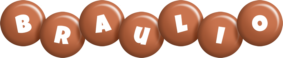 Braulio candy-brown logo