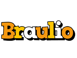 Braulio cartoon logo